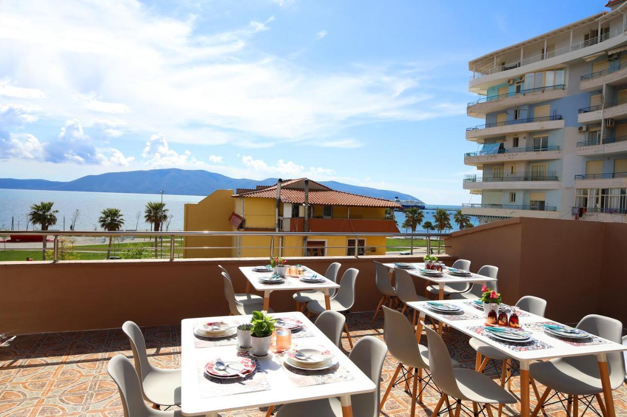 Ulcas Guest Huse Acomodação com café da manhã Vlorë Exterior foto